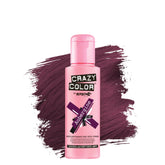 CRAZY COLOR  SEMI-PERMANENT HAIR COLOR CREAM -  AUBERGINE #50